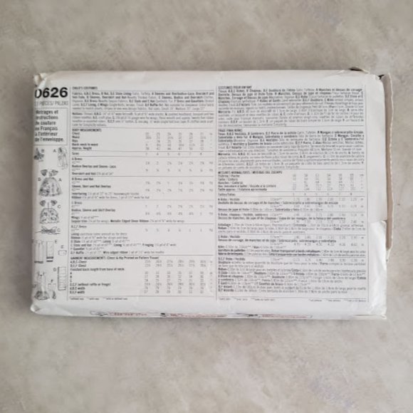 Princess 0626 SIMPLICITY Sewing Patt - Picture 2 of 3